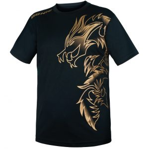donic t shirt dragon black web